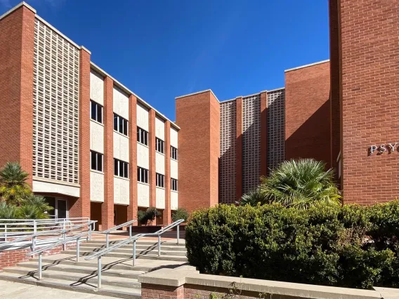 Front of Psychology Building