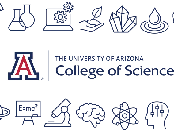 College of Science logo with department icons