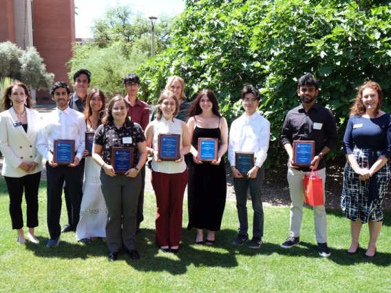 College of Science Excellence in Undergraduate Research Award Winners
