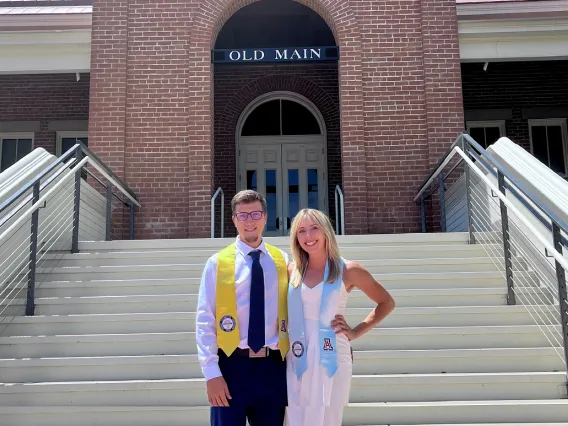 Alum Lauren and Jared