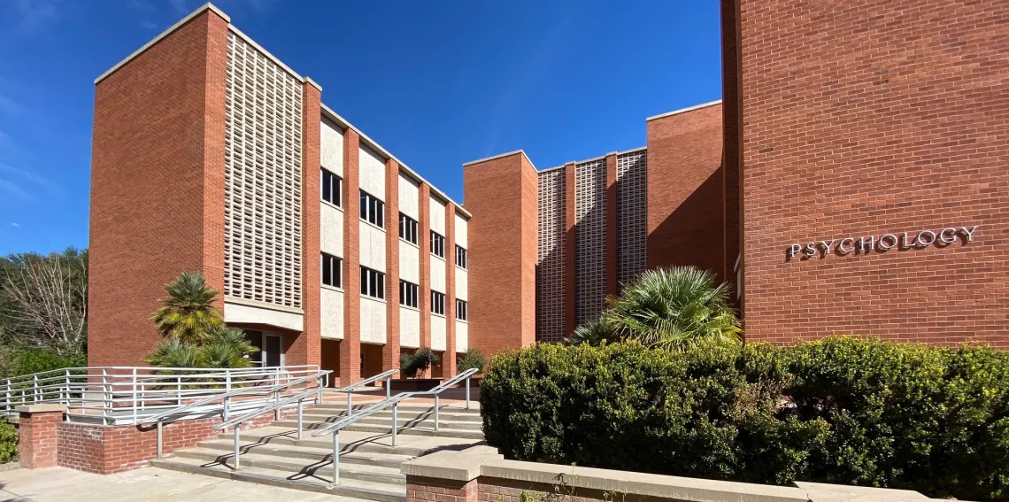 Front of Psychology Building