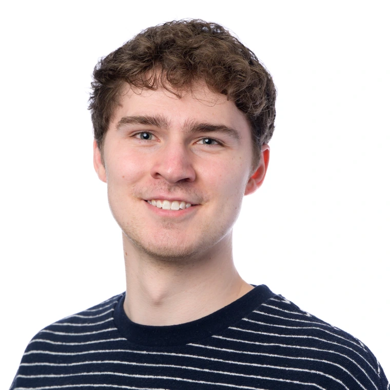 Headshot of graduate student Dawson Haddox