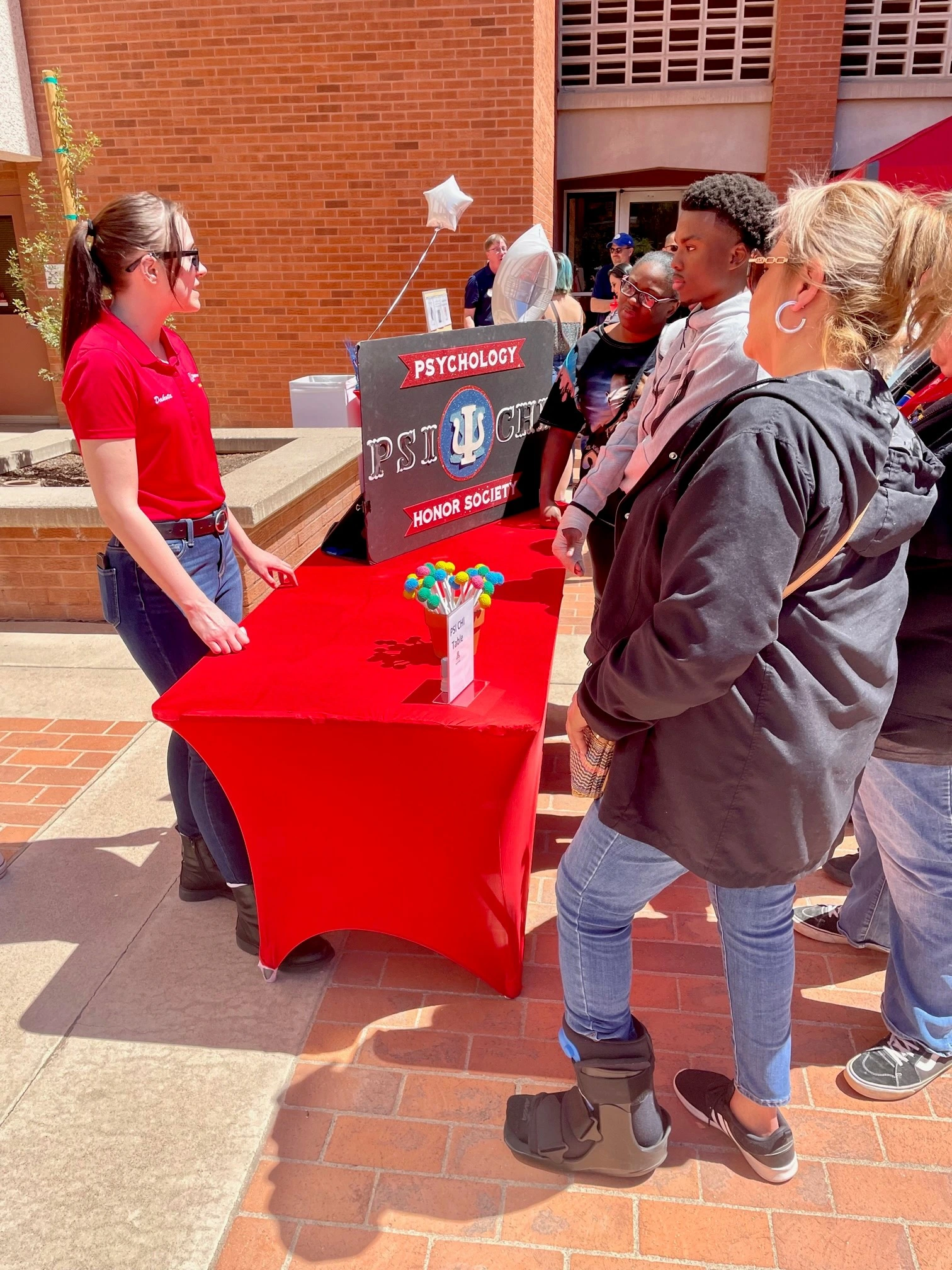 Student speaking about Psi Chi