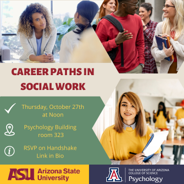Career Paths in Social work Round 2 Event Flier