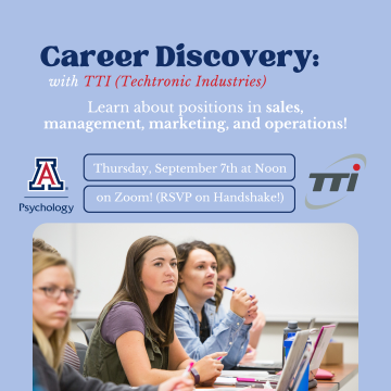 Sept. 7 Career Discovery with TTI Career Prep Event