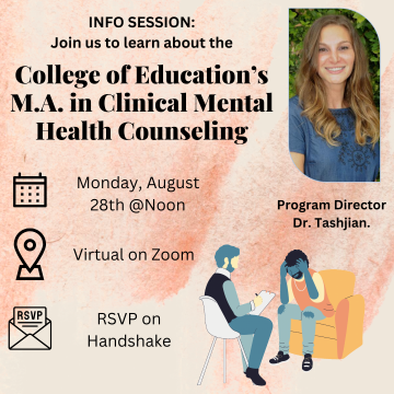 M.A. in Clinical Mental Health Counseling Career Prep Event