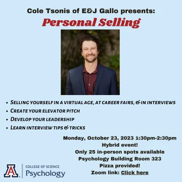 Event Flyer- Career Prep - Personal Selling Workshop (10.23.23)