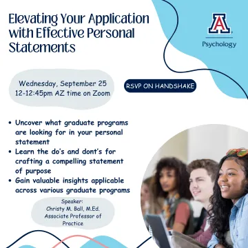 Elevating Your Application with Effective Personal Statements Spring 2024