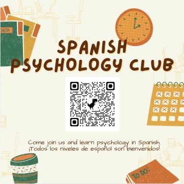 Spanish Psychology Club Flier